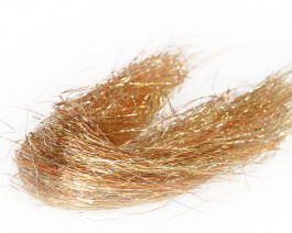 Click for detail Fine 3D Tinsel Hair, Tan UVR / 08